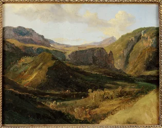 Il tempio di Segesta, Sicilia (dipinto su tela)