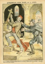 Illustrazione di Achille Lemot in Le Pelerin
