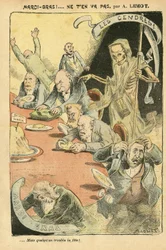 Illustrazione di Achille Lemot (1846-1909) in Le Pelerin
