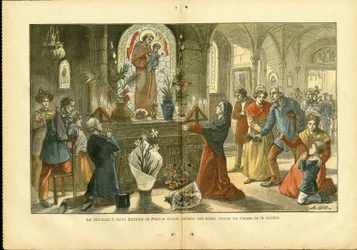 Illustrazione di Achille Lemot in Le Pelerin