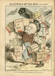 Illustrazione di Achille Lemot (1846-1909) in Le Pèlerin