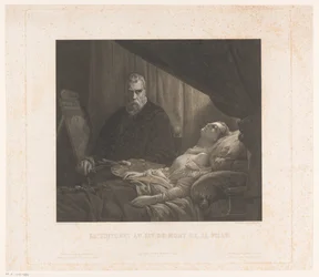 Il Tintoretto ritrae sua figlia sul letto di morte