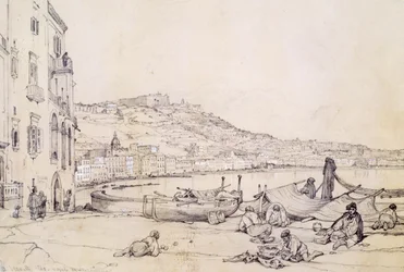 Veduta di Napoli da Margellina