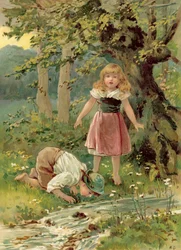 Il fratello che beve dal ruscello