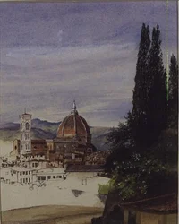 Firenze dai Giardini di Boboli (incompiuto)