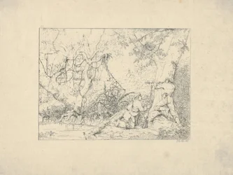Canale di Vicksburg da Confederate War Etchings, 1861-63