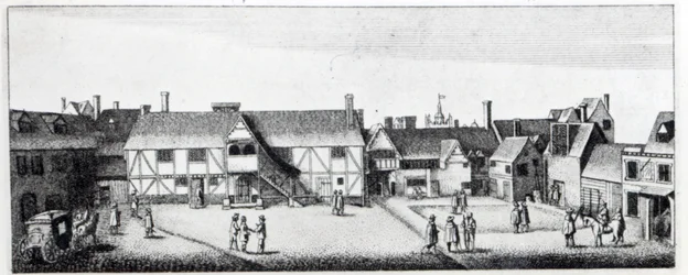 Vista sud di Arundel House a Londra, incisa da Wenceslaus Hollar nel 1646 e pubblicata nel 1792