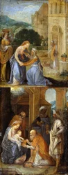 Scene dalla Vita della Vergine, 1578-1610