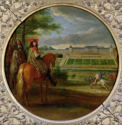 Vista del nuovo palazzo di Saint-Germain dal lato della terrazza, 1669