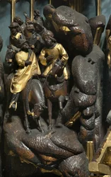 Adorazione dei Magi (dettaglio)