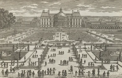 Veduta di Vaux-Le-Vicomte, 1680