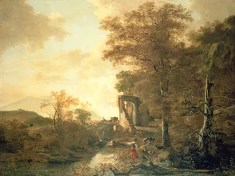Paesaggio con arco, c.1654