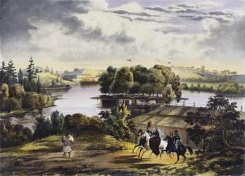 Veduta di Izhora, 1833