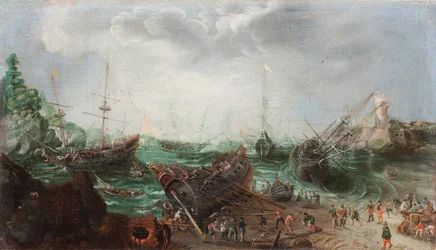 Scena del porto, c.1615