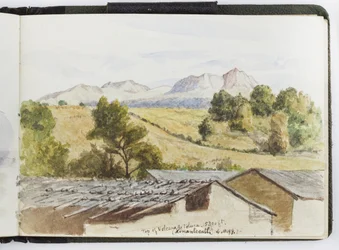 Taccuino di acquerelli, disegni e appunti, Messico, 1896-1898