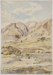 Veduta - vicino a Ixtacamaxtitlan, Messico