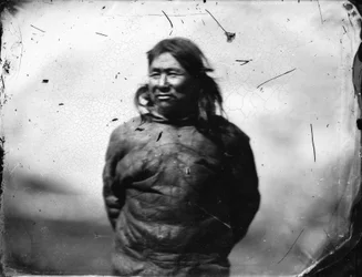Uno degli Inuit della Groenlandia