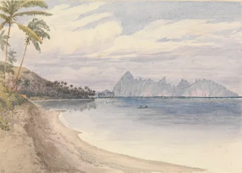 «Eimeo [Moorea] da presso Papeiti [Tahiti, Isole della Società], 25 agosto 1849»