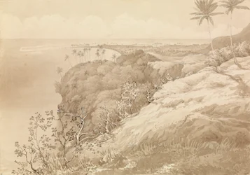 Baia di Matavai e Punta Venere, Tahiti, 24 agosto 1849 [Isole della Società]