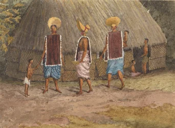 Cappelli della domenica alle Isole dei Navigatori (Samoa), Baia di Apia, 14 settembre 1849