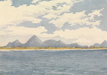 I vulcani estinti Viejo e Monotomba, Realejo [Nicaragua], 5 aprile 1850