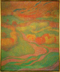 Paesaggio (olio su tela)
