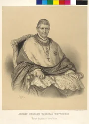 Johann Rudolf cardinale Kutschker Principe Arcivescovo di Vienna