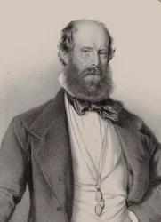 Ritratto del compositore Luigi Ricci, 1805-1859, 1858