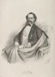 Ritratto del violinista e compositore Heinrich Proch