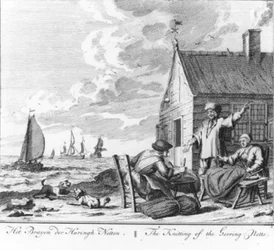 «La lavorazione a maglia delle reti da aringa» (n. 2 della serie sulla pesca delle aringhe)