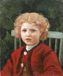 Ragazza dai capelli ricci
