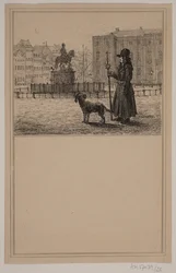 Il guardiano. N. 24 in Chr. Winther e M. Rørbye, "25 Billeder for små børn"