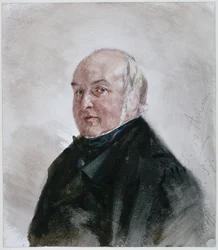 Ritratto del dottor von Arnim, busto rivolto a sinistra