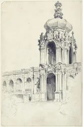 La Porta della Corona dello Zwinger di Dresda