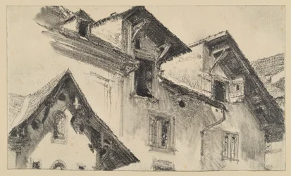 frontoni delle case