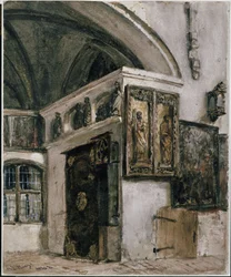 Interno della chiesa del monastero di Berlino
