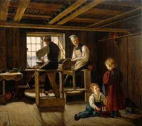 Un laboratorio di ceramica