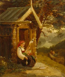 Serata al lago Tinn
