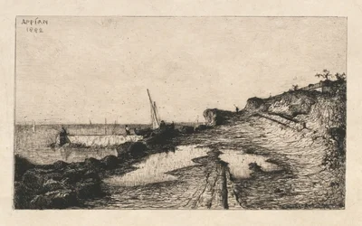Dintorni di Carqueronne, 1882