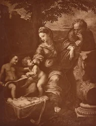 La "Sacra Famiglia" di Raffaello