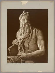 Roma: Dettaglio del “Mosè” di Michelangelo