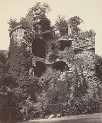 La torre esplosa, Castello di Heidelberg, c. 1865 (foto)