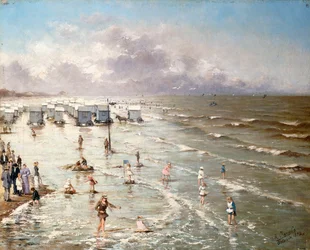 La spiaggia di Ostenda