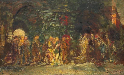Una processione, c.1880