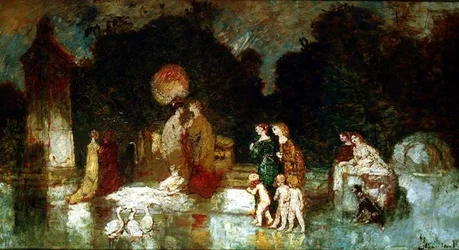 Scena nel parco