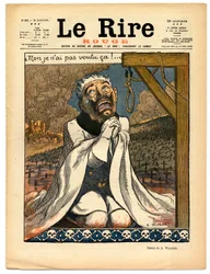 Copertina di Le Rire Rouge, satirico a colori