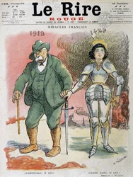 Prima Guerra Mondiale (1914-1918): miracoli francesi, Georges Clemenceau nel 1918 e Giovanna d