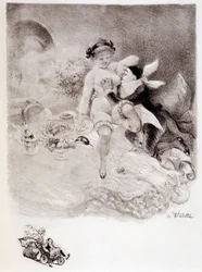 Gola - disegno di Willette