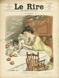 Illustrazione di Adolphe dit Willette (1857-1926) per la Copertina di Le Rire