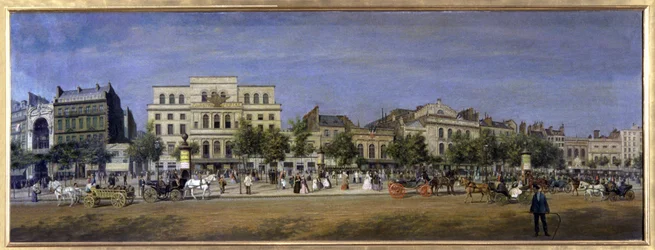 Parigi, il Boulevard du Temple